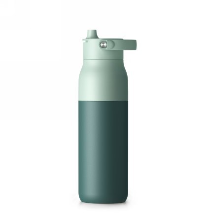 LARQ Bottle PureVis 2 - inteligentna, samoczyszcząca butelka filtrująca, światło UV-C 1L (eucalyptus green)