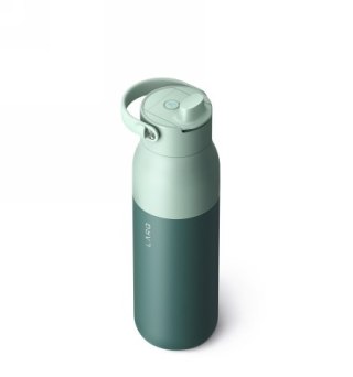 LARQ Bottle PureVis 2 - inteligentna, samoczyszcząca butelka filtrująca, światło UV-C 1L (eucalyptus green)