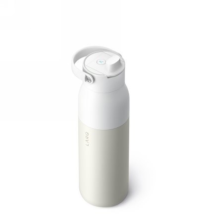 LARQ Bottle PureVis 2 - inteligentna, samoczyszcząca butelka filtrująca, światło UV-C 1L (granite white)
