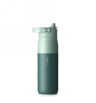 LARQ Bottle PureVis 2 - inteligentna, samoczyszcząca butelka filtrująca, światło UV-C 680ml (eucalyptus green)