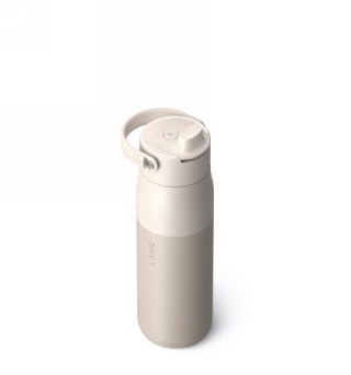 LARQ Bottle PureVis 2 - inteligentna, samoczyszcząca butelka filtrująca, światło UV-C 680ml (mojave dune)