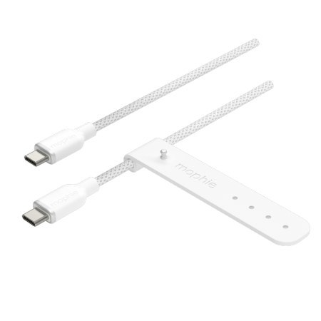 Mophie Charge Stream - kabel USB-C - USB-C 1m (white)