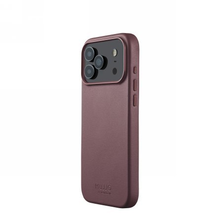 Mujjo Leather Case - etui skórzane do iPhone 18 Pro Max / 17 Pro Max kompatybilne z MagSafe (bronze red)