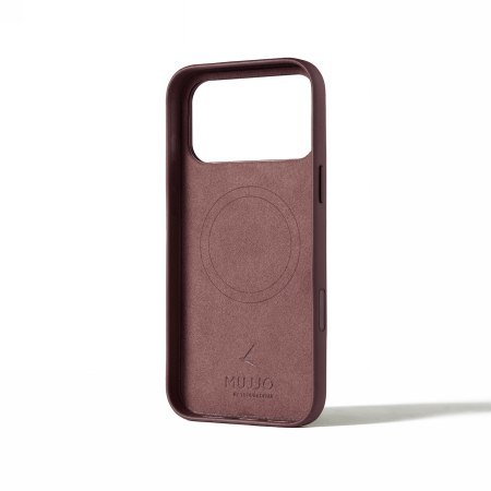 Mujjo Leather Case - etui skórzane do iPhone 18 Pro Max / 17 Pro Max kompatybilne z MagSafe (bronze red)