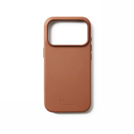Mujjo Leather Case - etui skórzane do iPhone 18 Pro / 17 Pro kompatybilne z MagSafe (tan)
