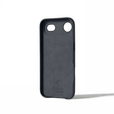 Mujjo Leather Case - etui skórzane do iPhone Air kompatybilne z MagSafe (basalt)
