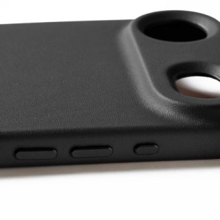 Mujjo Leather Case - etui skórzane do iPhone Air kompatybilne z MagSafe (black)