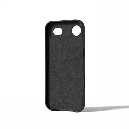 Mujjo Leather Case - etui skórzane do iPhone Air kompatybilne z MagSafe (black)