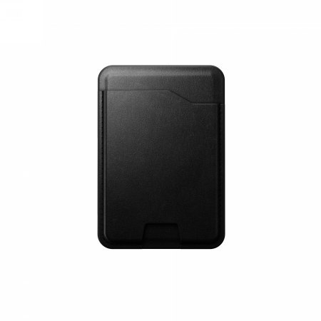 NOMAD Leather Mag Wallet - skórzany portfel kompatybilny z MagSafe oraz Apple Find My (black)