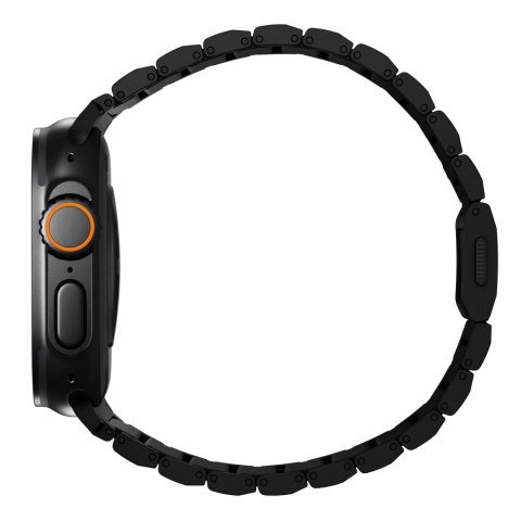 NOMAD Titanium Band - tytanowa bransoleta do Apple Watch 44mm-49mm (Apple Watch 4-11, SE 1-3, Ultra 1-3) (black hardware) V2