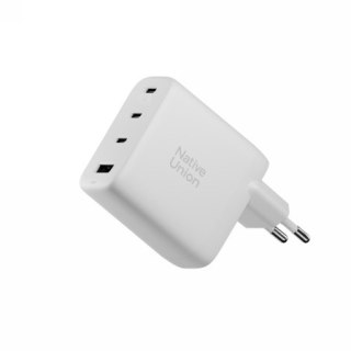 Native Union Fast GaN Charger - ładowarka 100W PD, 3x USB-C, 1x USB-A (white)