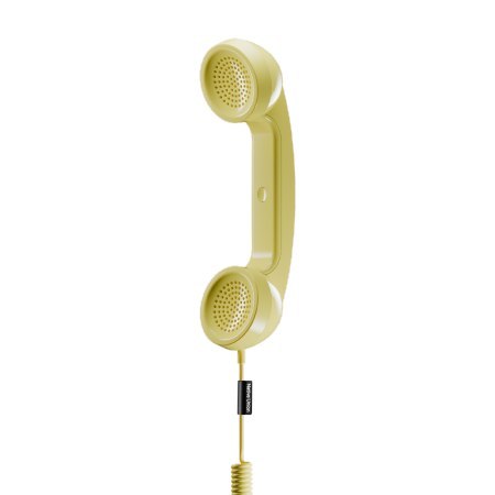 Native Union Pop Phone - słuchawka telefoniczna USB-C z funkcją odbierania i kończenia połączeń (lemon)