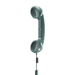 Native Union Pop Phone - słuchawka telefoniczna USB-C z funkcją odbierania i kończenia połączeń (slate green)