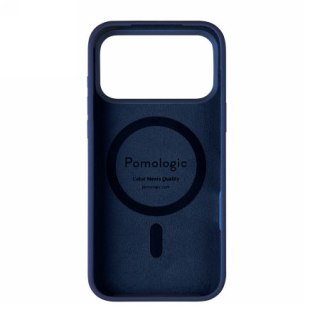 Pomologic CoverCase - silikonowa obudowa ochronna do iPhone 18 Pro Max / 17 Pro Max kompatybilna z MagSafe (navy)