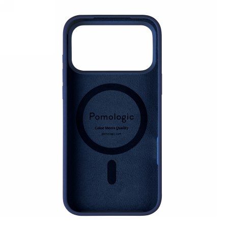 Pomologic CoverCase - silikonowa obudowa ochronna do iPhone 18 Pro Max / 17 Pro Max kompatybilna z MagSafe (navy)