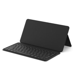 Satechi OntheGo Keyboard - bezprzewodowa klawiatura do trzech urządzeń z podstawką na smartfon/tablet (black)