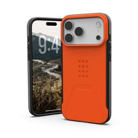 UAG Civilian MagSafe - etui do iPhone 18 Pro Max / 17 Pro Max kompatybilne z MagSafe (orange)