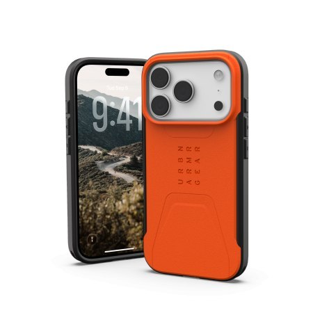 UAG Civilian MagSafe - etui do iPhone 18 Pro / 17 Pro kompatybilne z MagSafe (orange)