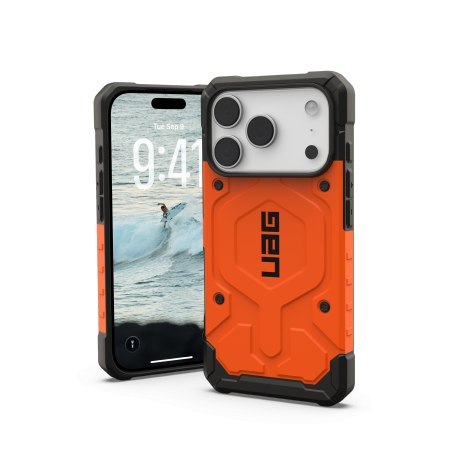 UAG Pathfinder MagSafe - etui do iPhone 18 Pro / 17 Pro kompatybilne z MagSafe (orange) [s]