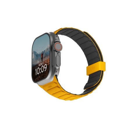 UAG Pathfinder - silikonowy dwustronny pasek magnetyczny do Apple Watch 44mm-49mm (Apple Watch 4-11, SE 1-3, Ultra 1-3) (heritag