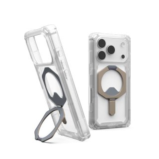 UAG Plasma XTE MagSafe - etui do iPhone 18 Pro / 17 Pro kompatybilne z MagSafe (clear/titanium)