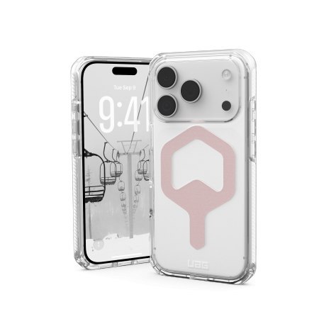 UAG Plyo MagSafe - etui do iPhone 18 Pro / 17 Pro kompatybilne z MagSafe (ice / rose gold)