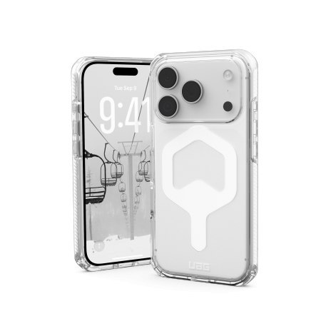 UAG Plyo MagSafe - etui do iPhone 18 Pro / 17 Pro kompatybilne z MagSafe (ice/white)