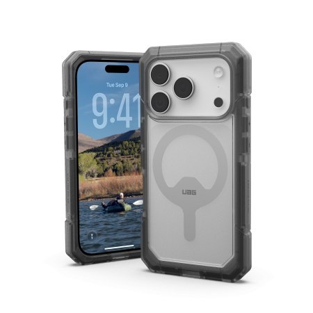 UAG Trooper MagSafe - etui do iPhone 18 Pro / 17 Pro kompatybilne z MagSafe (clear/ash)