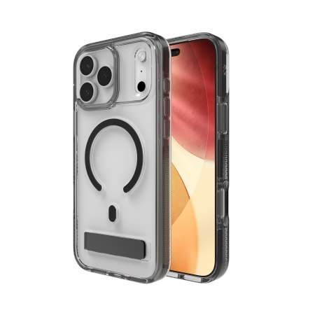 ZAGG Santa Cruz Snap KS - etui z podstawką do iPhone 18 Pro Max / 17 Pro Max kompatybilne z MagSafe (jet black) [s]