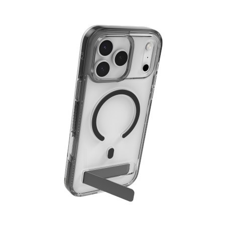 ZAGG Santa Cruz Snap KS - etui z podstawką do iPhone 18 Pro Max / 17 Pro Max kompatybilne z MagSafe (jet black) [s]