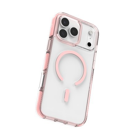 ZAGG Santa Cruz Snap - etui do iPhone 18 Pro Max / 17 Pro Max kompatybilne z MagSafe (pink sorbet) [s]