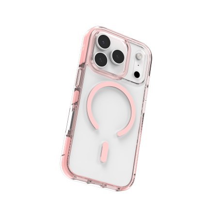 ZAGG Santa Cruz Snap - etui do iPhone 18 Pro / 17 Pro kompatybilne z MagSafe (pink sorbet) [s]