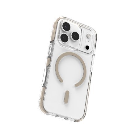 ZAGG Santa Cruz Snap - etui do iPhone 18 Pro / 17 Pro kompatybilne z MagSafe (titanium) [s]