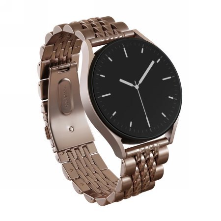 BURGA Metal Bracelet Chic Royal - uniwersalna bransoleta do zegarka 22 mm (rose gold)