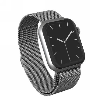 BURGA Metal Mesh Band - bransoleta do Apple Watch 42-49 mm (silver)