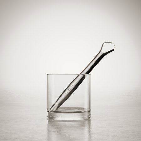 Be Lucent Beam Tongue Scraper - czyścik do języka ze stali nierdzewnej (silver)
