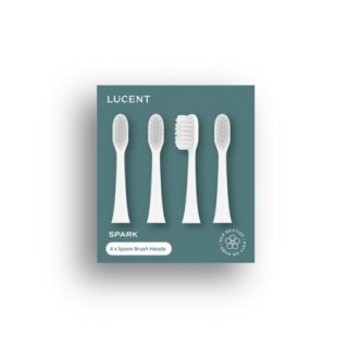 Be Lucent Spark Heads - wymienne szczotki (4 szt., white)