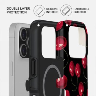 Burga Tough Magsafe - etui ochronne do iPhone 17 Pro kompatybilne z MagSafe (cherrybomb)