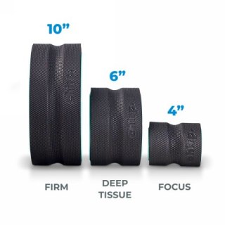 Chirp Wheel Plus 3 pk 4", 6", 10" - zestaw 3 kół do ćwiczeń, stretchingu, rehabilitacji, jogi, pilatesu 4", 6", 10" (3szt)