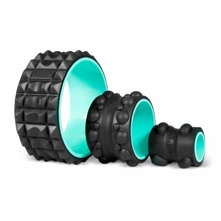 Chirp Wheel XR 3 pk 4" 6" 10" - zestaw 3 kół z wypustkami do masażu, ćwiczeń, stretchingu, rehabilitacji 4", 6", 10" (3szt)
