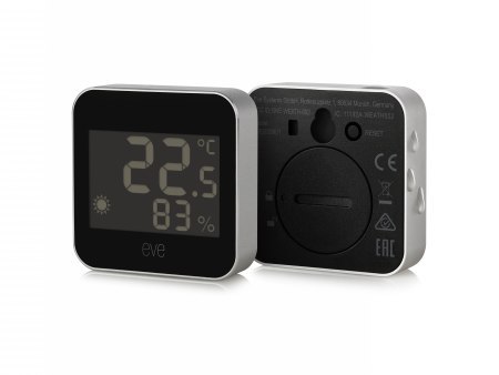 Eve Weather Matter - monitor temperatury i wilgotności (kompatybilność: Apple Home, Samsung SmartThings, Alexa, Google Home)