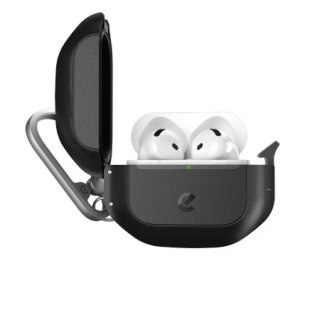 KeyBudz ElementProof - wodoodporne etui do AirPods 4 (carbon black)