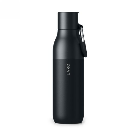 LARQ Bottle Flip Top - butelka termiczna ze słomką, wysuwany ustnik 740ml (obsidian black)