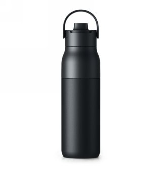 LARQ Bottle Swig Top - butelka termiczna ze słomką 1L (obsidian black)