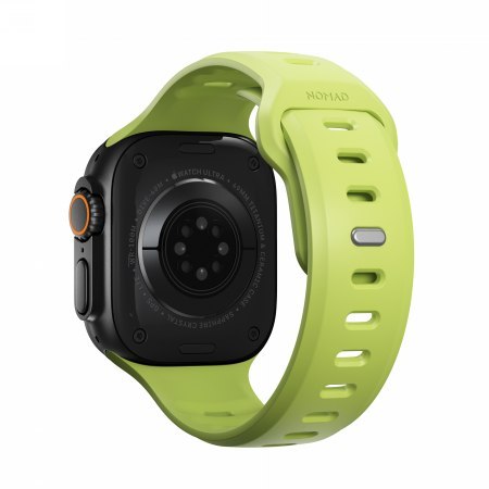 NOMAD Tempo Band - pasek do Apple Watch 44mm-49mm (Apple Watch 4-11, SE 1-3, Ultra 1-3) z FKM (lumen)