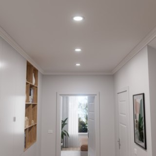 Nanoleaf Essentials Smart Downlight - oświetlenie punktowe (4 sztuki) (technologia Matter, Wi-Fi)