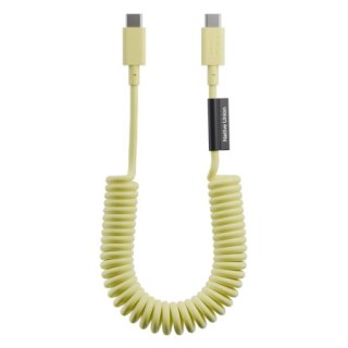Native Union Pop Cable - kabel USB-C - USB-C, 1,2 m 60W (lemon)