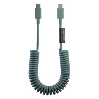 Native Union Pop Cable - kabel USB-C - USB-C, 1,2 m 60W (slate green)
