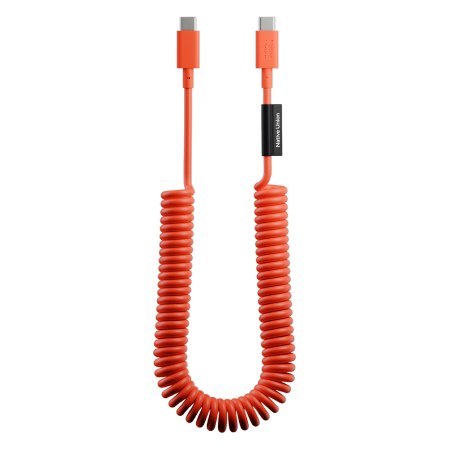 Native Union Pop Cable - kabel USB-C - USB-C, 2,4 m 60W (alarm red)