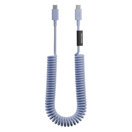 Native Union Pop Cable - kabel USB-C - USB-C, 2,4 m 60W (azur)